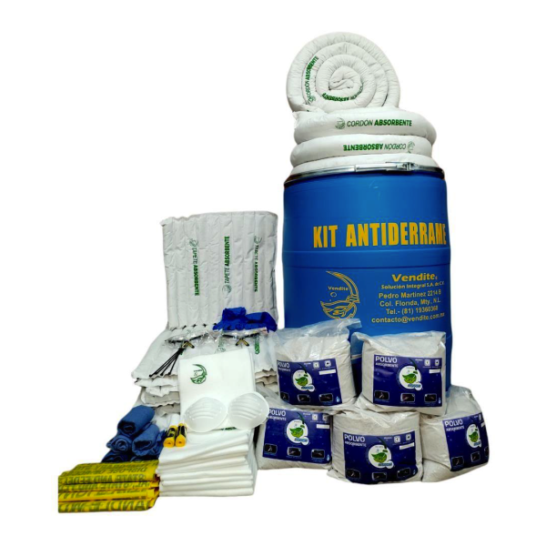 Kit antiderrames 20 galones