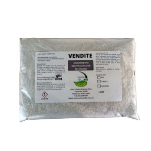 Polvo absorbente neutralizador